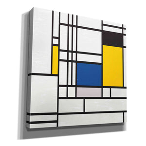 'Mondrian NFT3' by Epic Portfolio, Giclee Canvas Wall Art