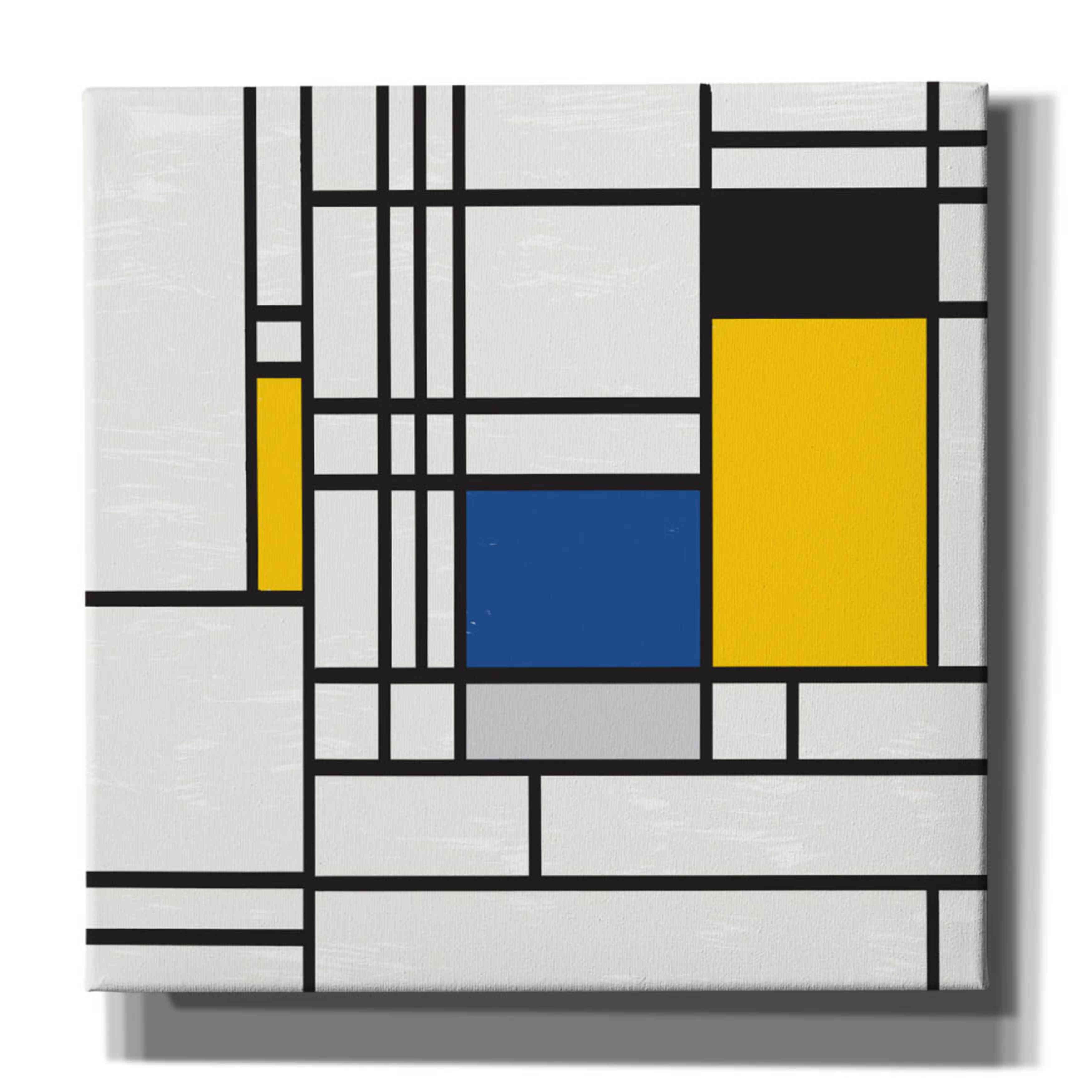 'Mondrian NFT3' by Epic Portfolio, Giclee Canvas Wall Art