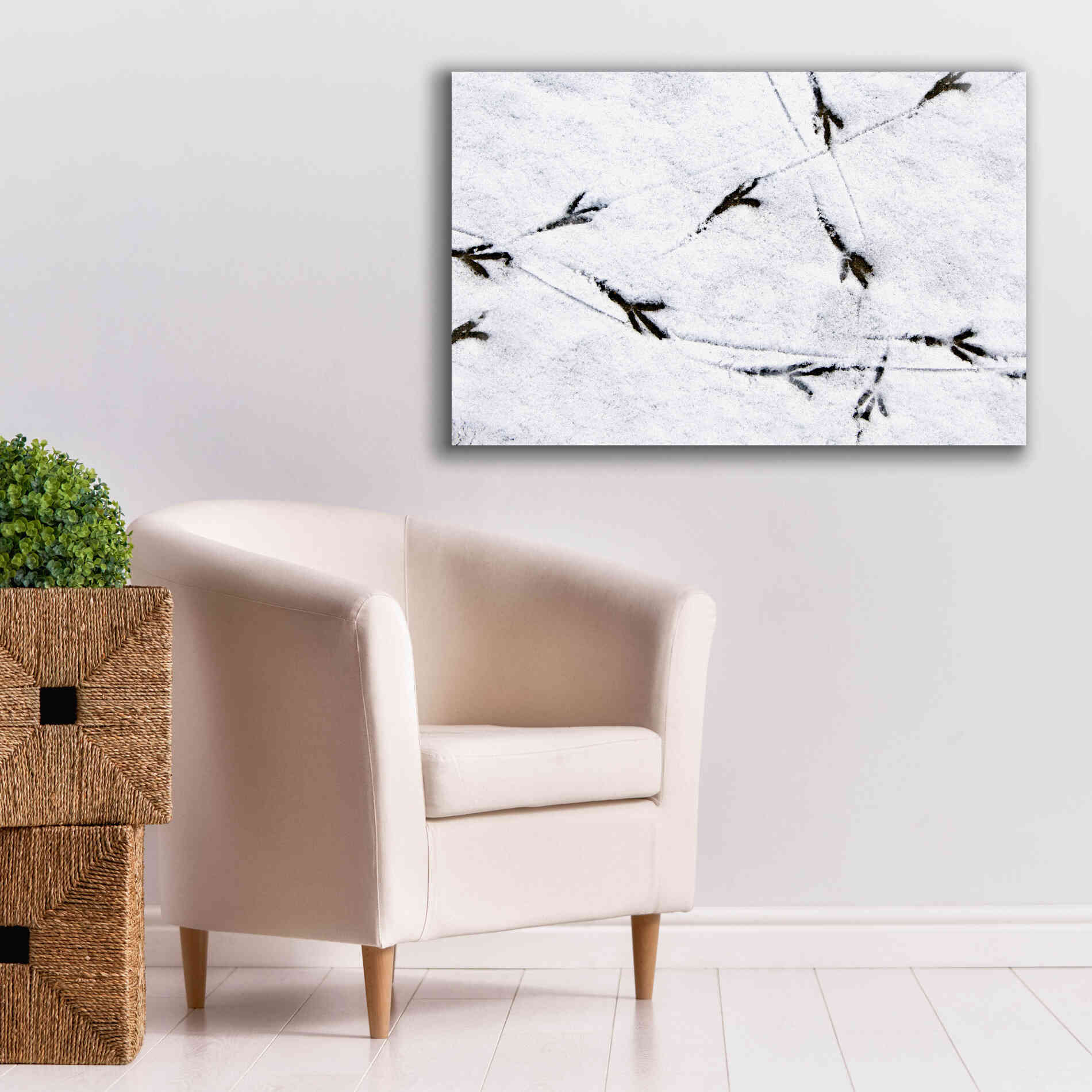 'Bird's footprints' by Epic Portfolio, Giclee Canvas Wall Art,40x26