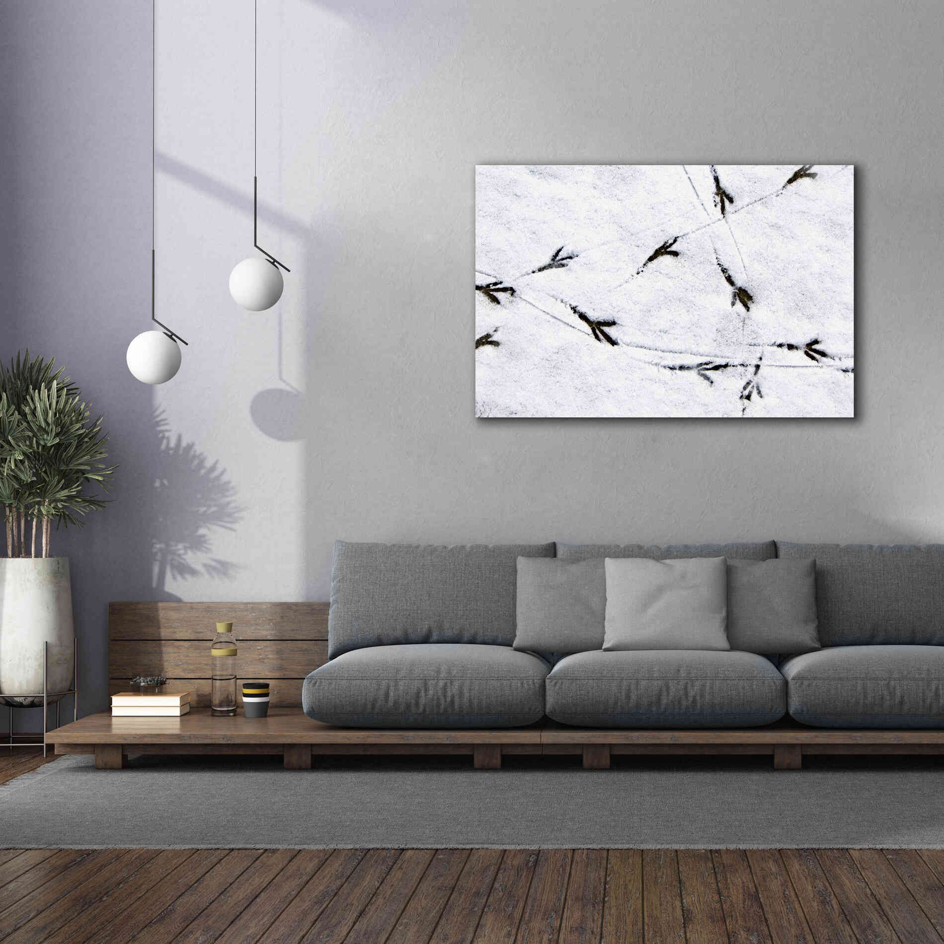 'Bird's footprints' by Epic Portfolio, Giclee Canvas Wall Art,60x40