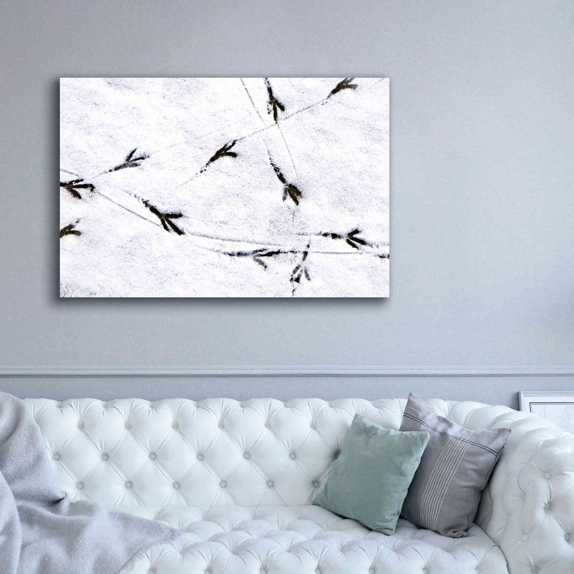 'Bird's footprints' by Epic Portfolio, Giclee Canvas Wall Art,60x40