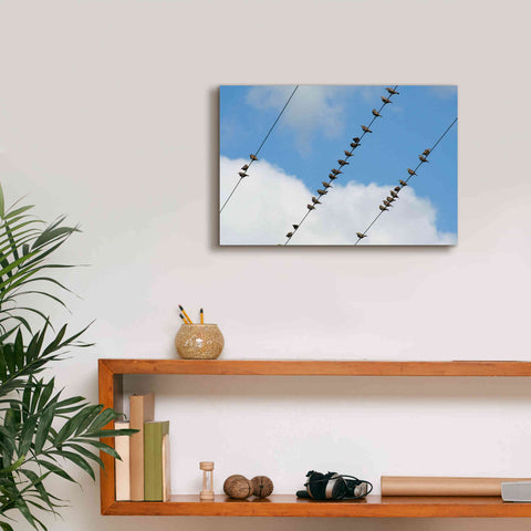 Image of 'Humanwatching' by Epic Portfolio, Giclee Canvas Wall Art,18x12