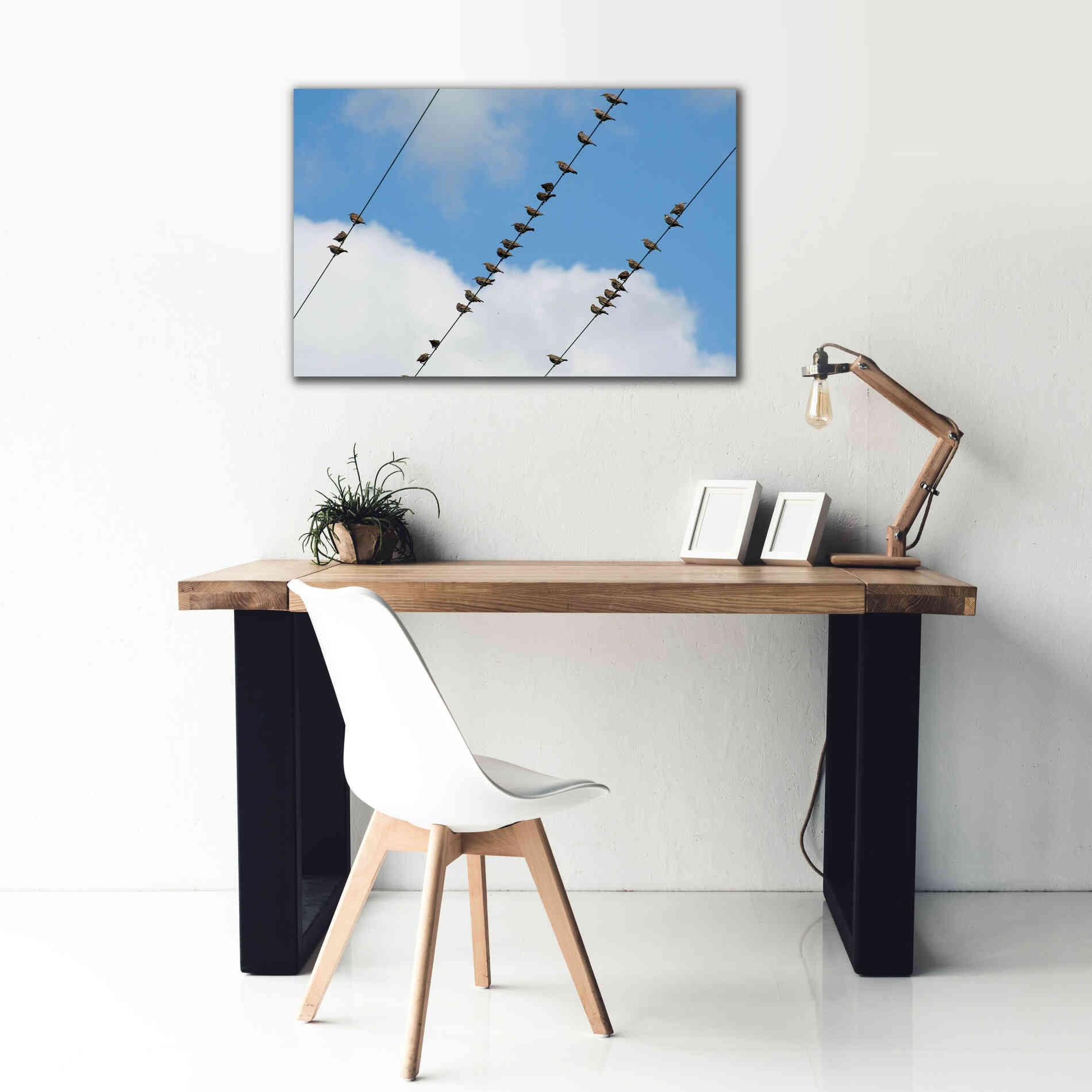 'Humanwatching' by Epic Portfolio, Giclee Canvas Wall Art,40x26