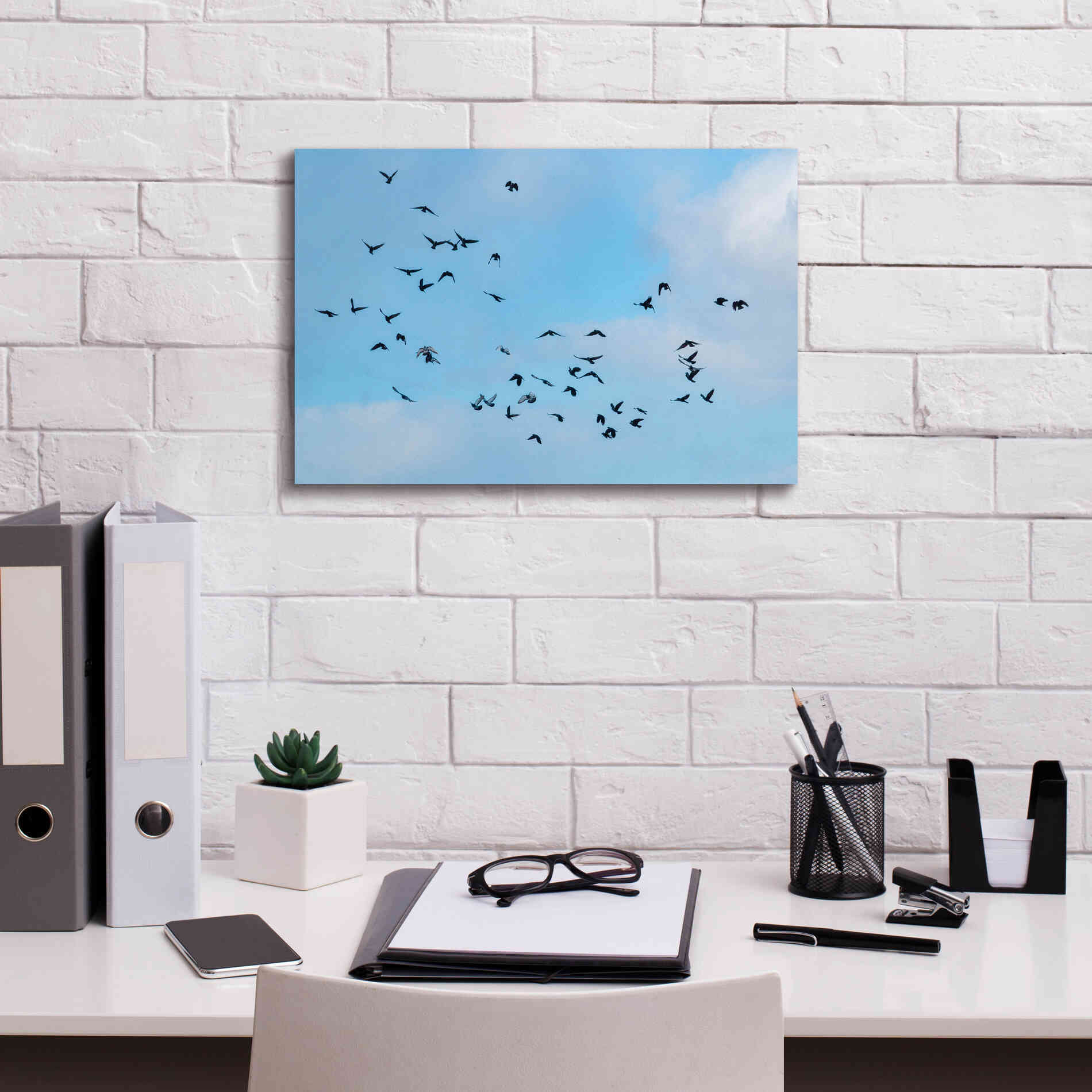 'Method to the Madness' by Epic Portfolio, Giclee Canvas Wall Art,18x12