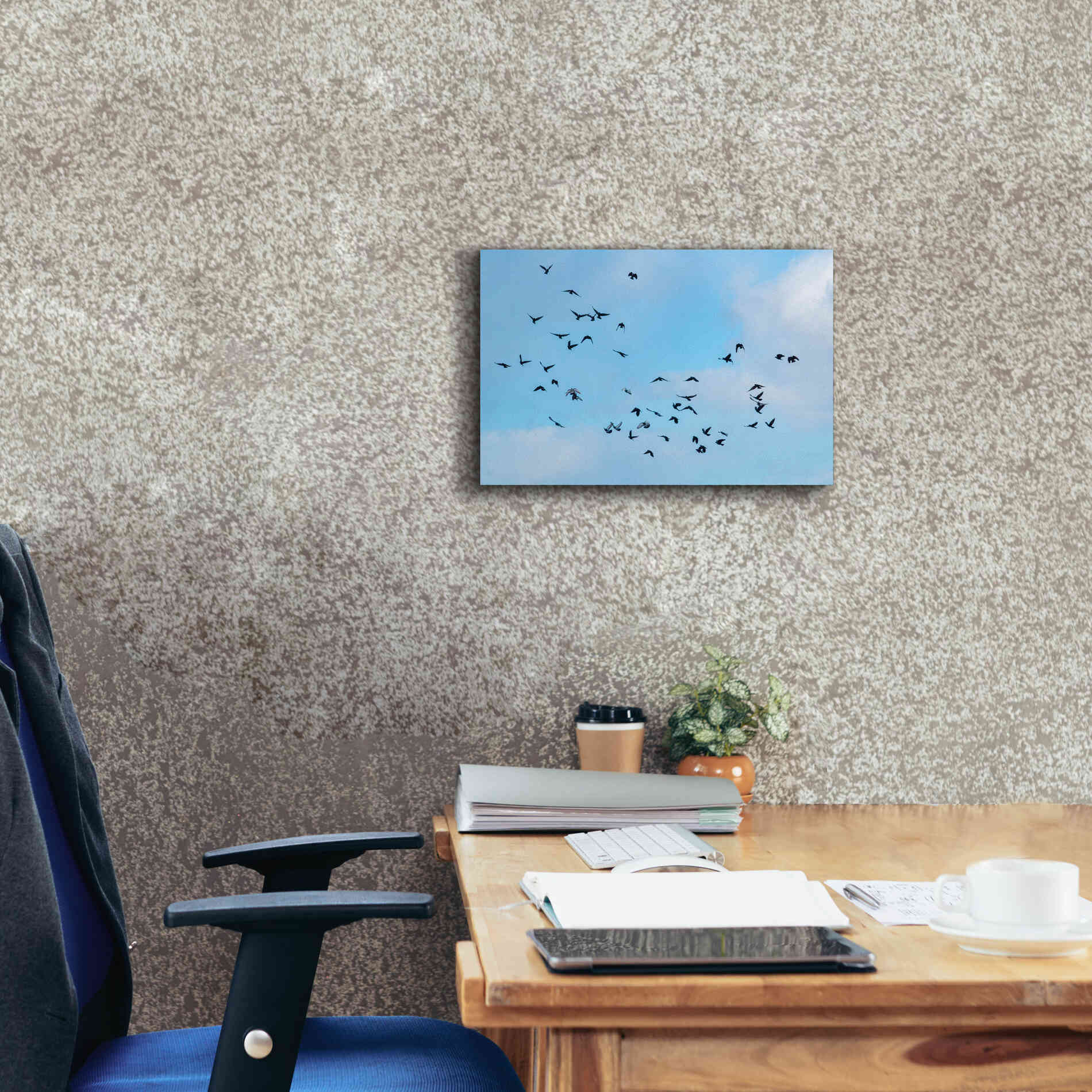 'Method to the Madness' by Epic Portfolio, Giclee Canvas Wall Art,18x12