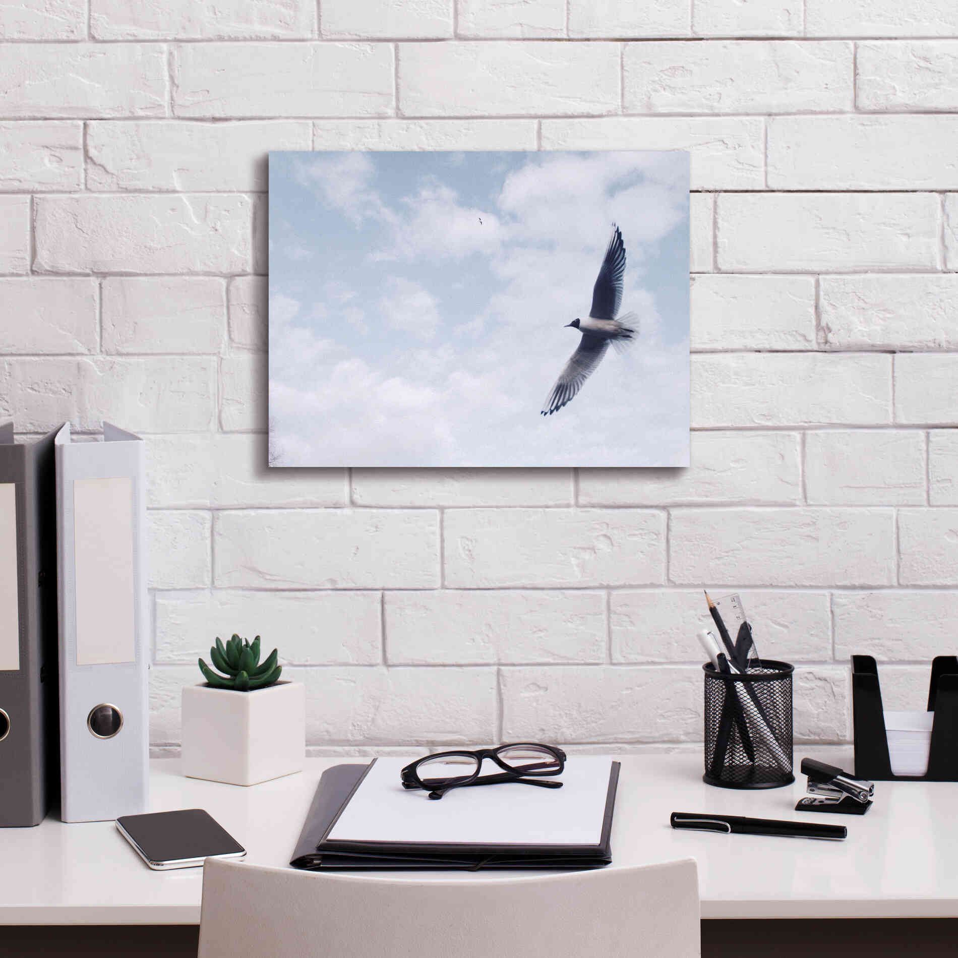 'Sky Cruising' by Epic Portfolio, Giclee Canvas Wall Art,16x12