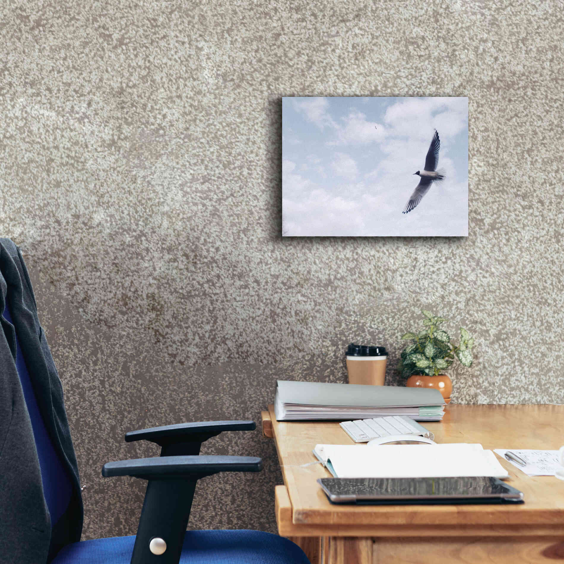 'Sky Cruising' by Epic Portfolio, Giclee Canvas Wall Art,16x12