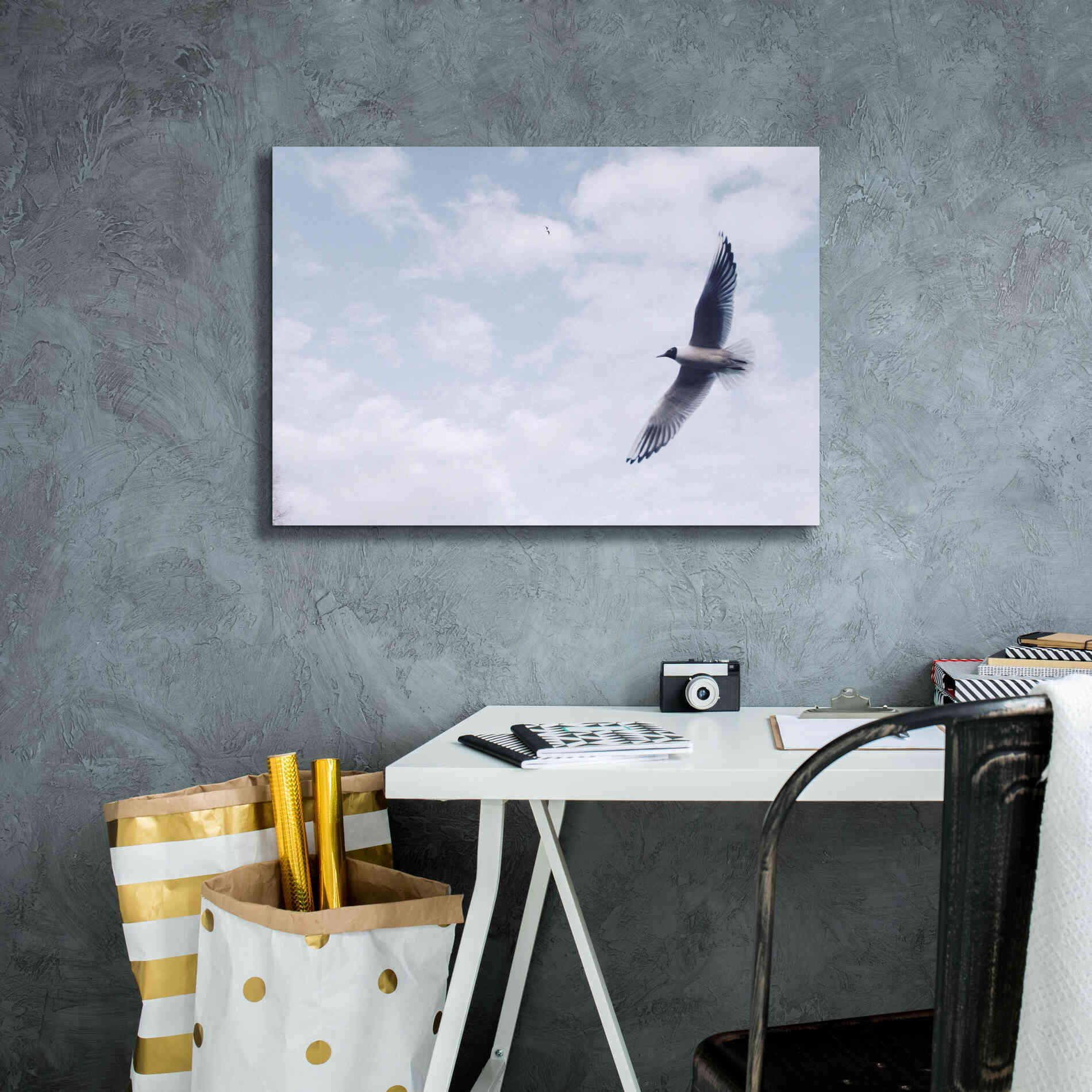 'Sky Cruising' by Epic Portfolio, Giclee Canvas Wall Art,26x18