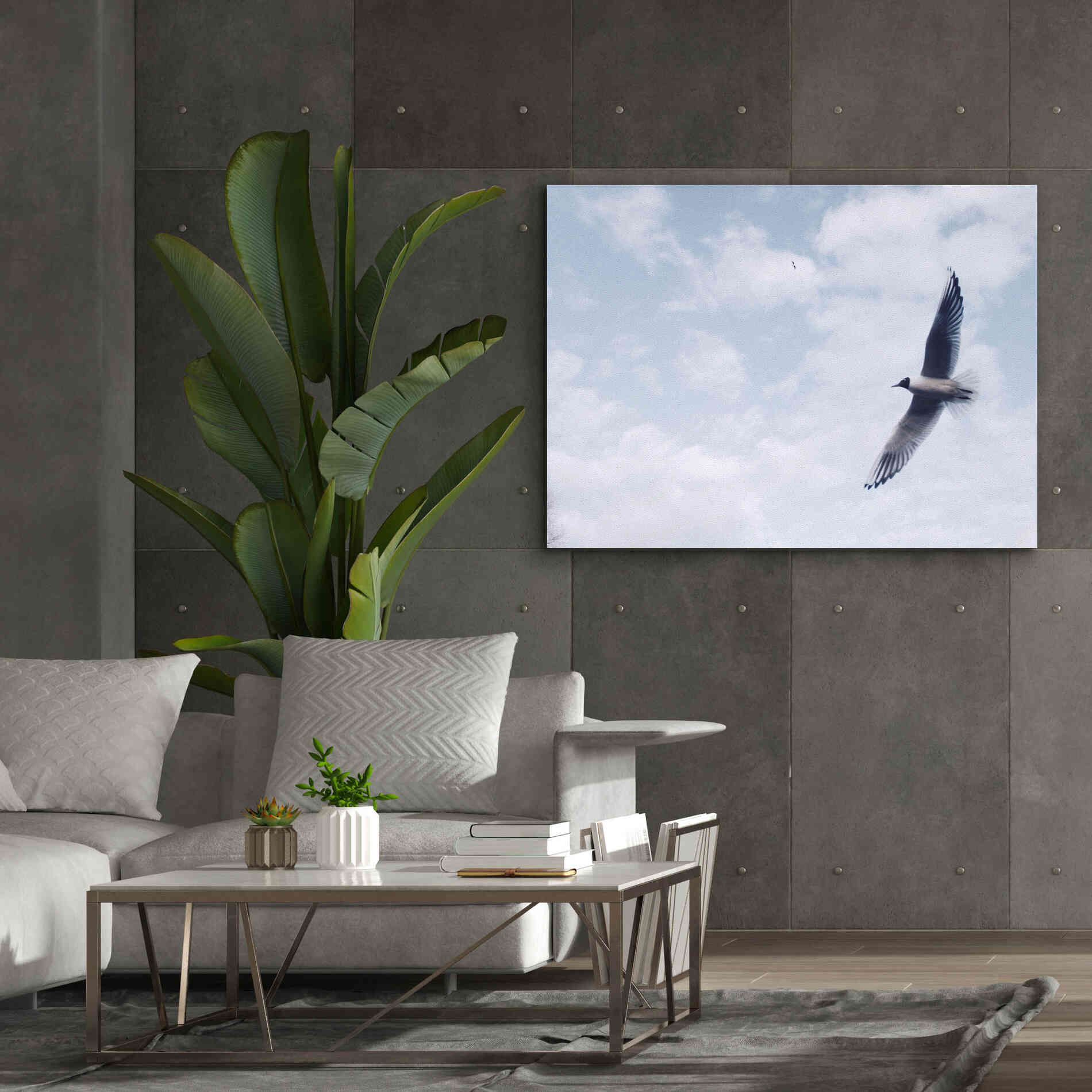 'Sky Cruising' by Epic Portfolio, Giclee Canvas Wall Art,54x40