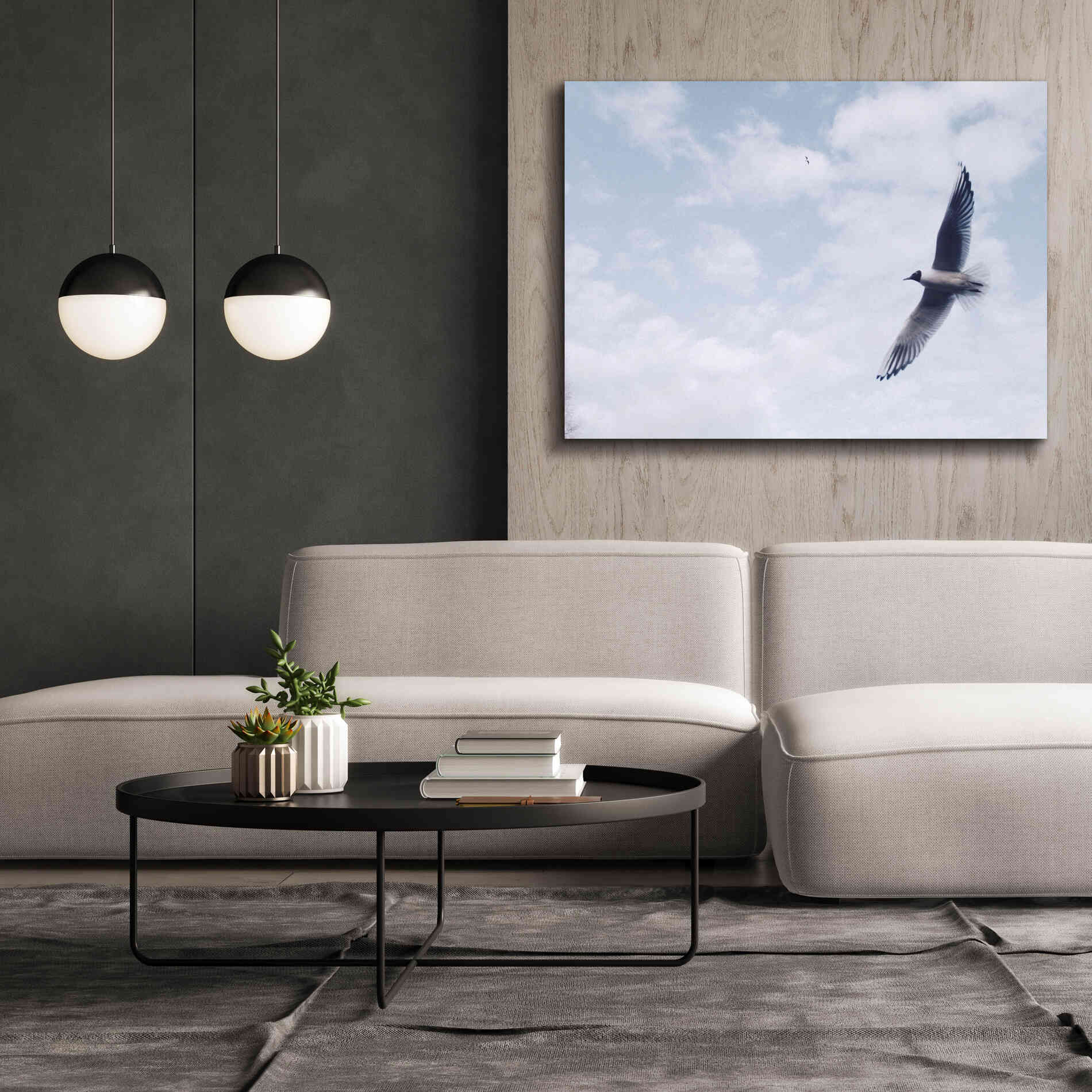 'Sky Cruising' by Epic Portfolio, Giclee Canvas Wall Art,54x40