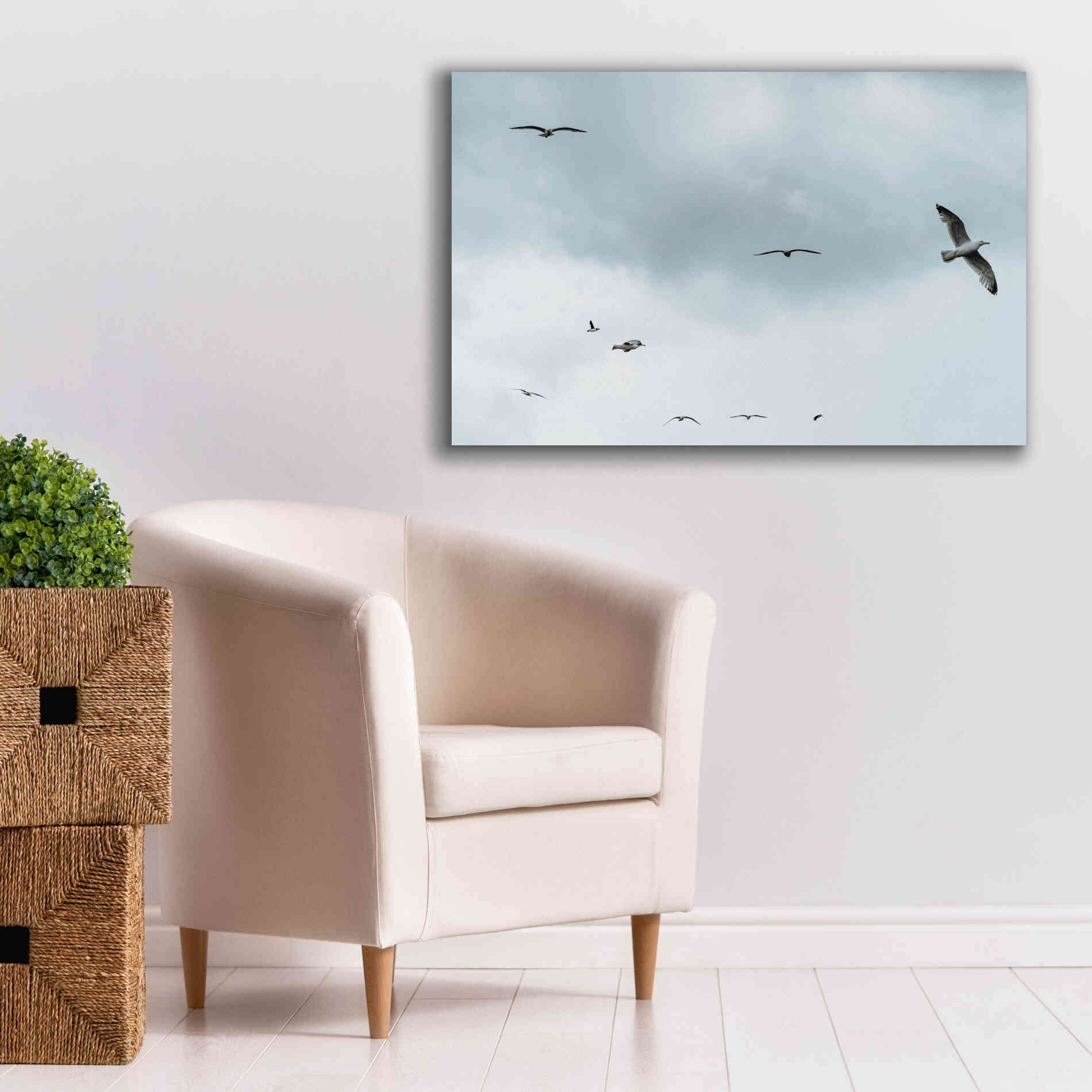 'Sky Patrol' by Epic Portfolio, Giclee Canvas Wall Art,40x26