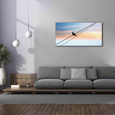 Image of 'Sunset Watching' by Epic Portfolio, Giclee Canvas Wall Art,60x30