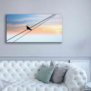 'Sunset Watching' by Epic Portfolio, Giclee Canvas Wall Art,60x30