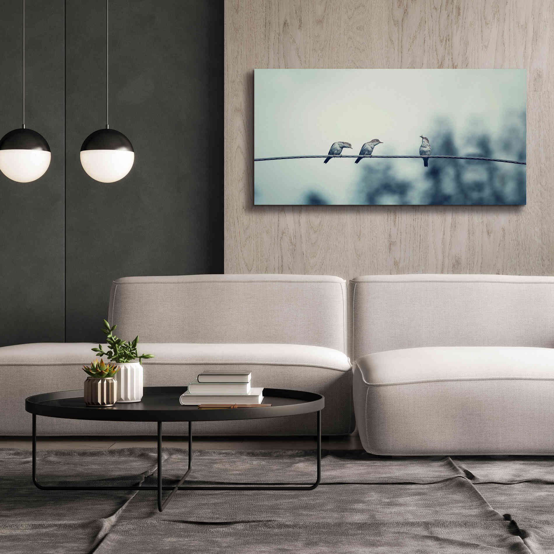 'Three Musketeers' by Epic Portfolio, Giclee Canvas Wall Art,60x30