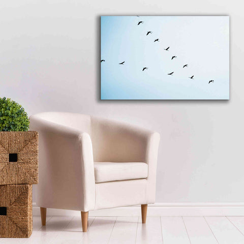 Image of 'V Formation' by Epic Portfolio, Giclee Canvas Wall Art,40x26