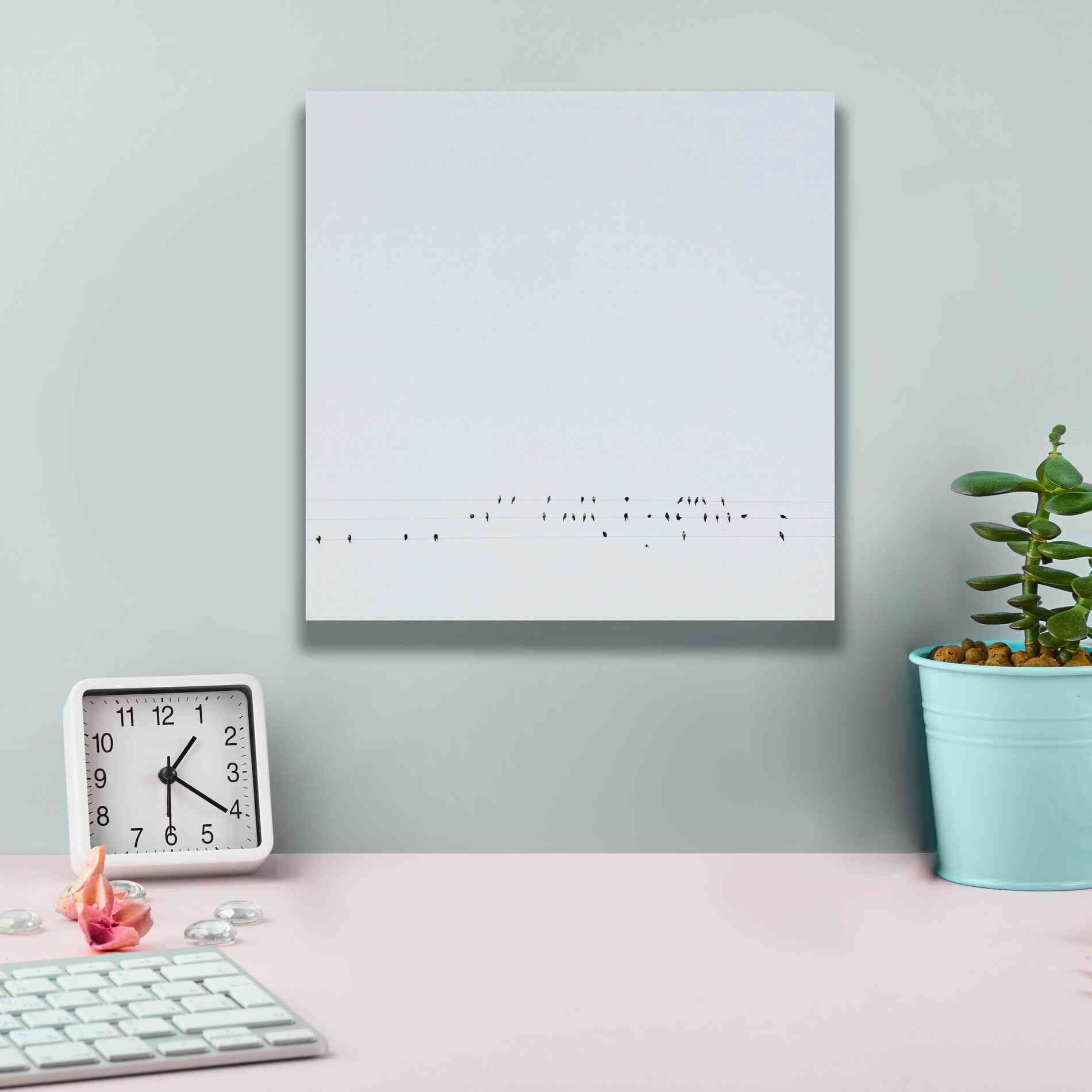 'Winter Sky' by Epic Portfolio, Giclee Canvas Wall Art,12x12