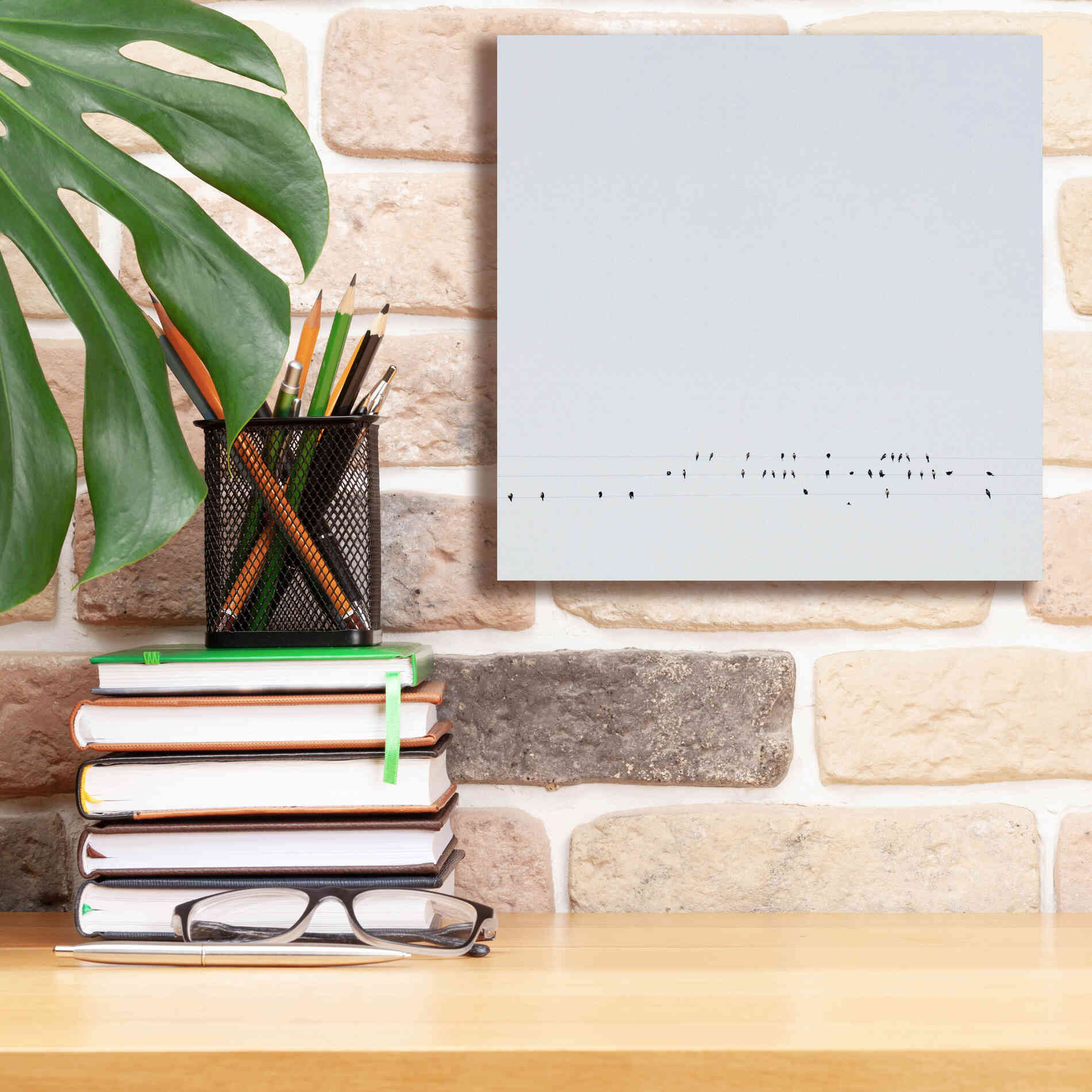 'Winter Sky' by Epic Portfolio, Giclee Canvas Wall Art,12x12