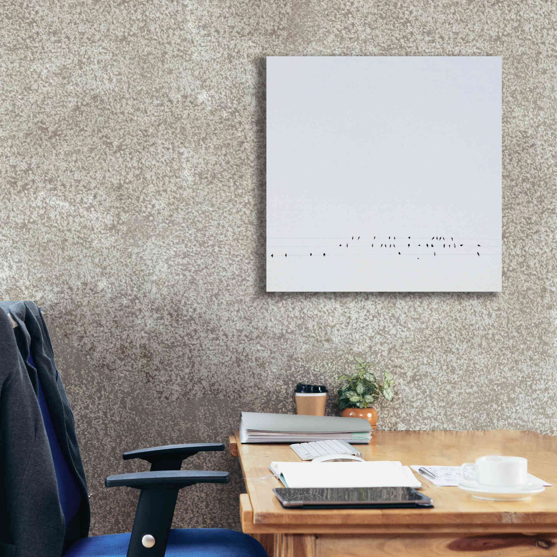 'Winter Sky' by Epic Portfolio, Giclee Canvas Wall Art,26x26