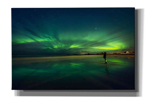Image of 'Amazing View On The Northern Lights' by Epic Portfolio, Giclee Canvas Wall Art