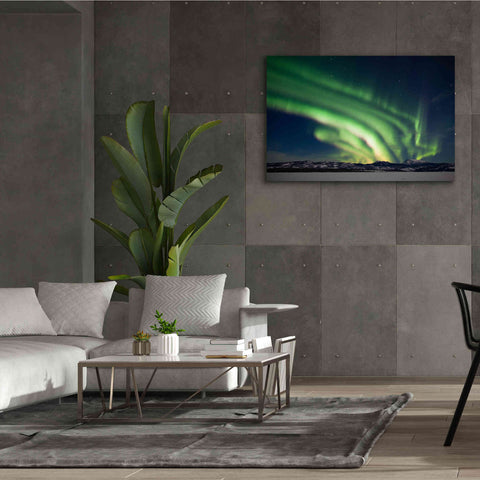 Image of 'Dancing Northern Lights' by Epic Portfolio, Giclee Canvas Wall Art,60x40