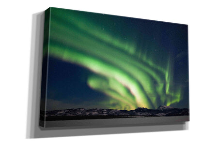 'Dancing Northern Lights' by Epic Portfolio, Giclee Canvas Wall Art