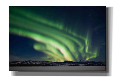Image of 'Dancing Northern Lights' by Epic Portfolio, Giclee Canvas Wall Art