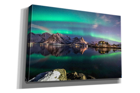Image of 'Northern Light Aurora Borealis' by Epic Portfolio, Giclee Canvas Wall Art