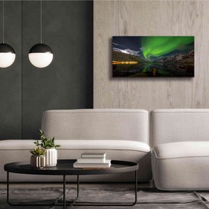'Northern Lights 1' by Epic Portfolio, Giclee Canvas Wall Art,40x20