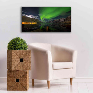 'Northern Lights 1' by Epic Portfolio, Giclee Canvas Wall Art,40x20