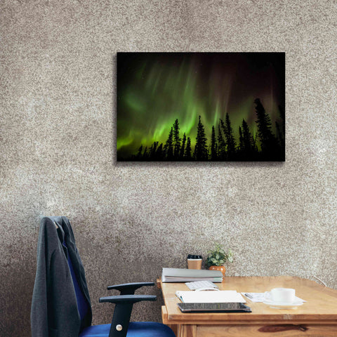 Image of 'Northern Lights 2' by Epic Portfolio, Giclee Canvas Wall Art,40x26