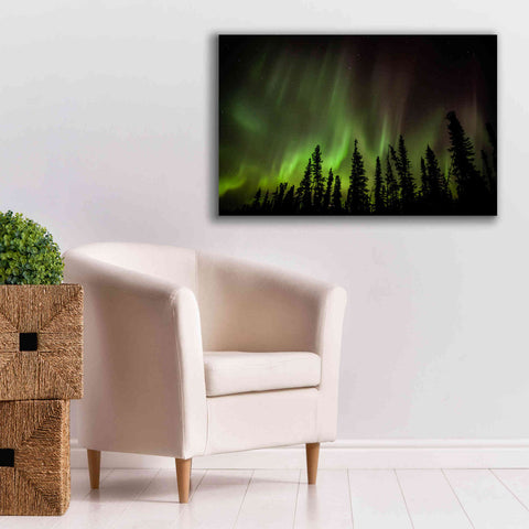 Image of 'Northern Lights 2' by Epic Portfolio, Giclee Canvas Wall Art,40x26