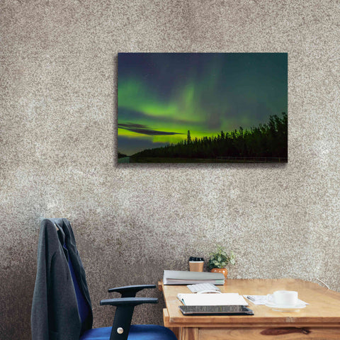 Image of 'Northern Lights 3' by Epic Portfolio, Giclee Canvas Wall Art,40x26