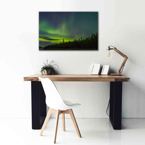 Image of 'Northern Lights 3' by Epic Portfolio, Giclee Canvas Wall Art,40x26