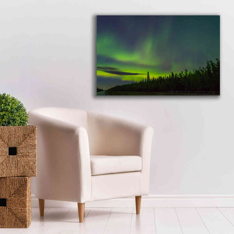 Image of 'Northern Lights 3' by Epic Portfolio, Giclee Canvas Wall Art,40x26