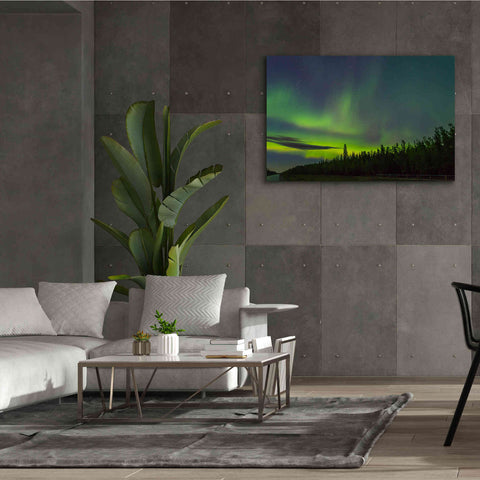 Image of 'Northern Lights 3' by Epic Portfolio, Giclee Canvas Wall Art,60x40