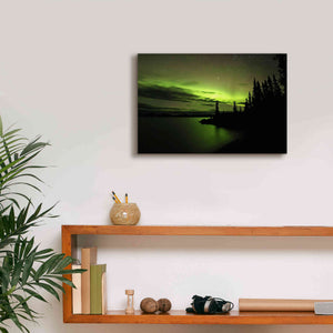 'Northern Lights 4' by Epic Portfolio, Giclee Canvas Wall Art,18x12