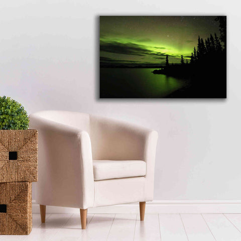 Image of 'Northern Lights 4' by Epic Portfolio, Giclee Canvas Wall Art,40x26
