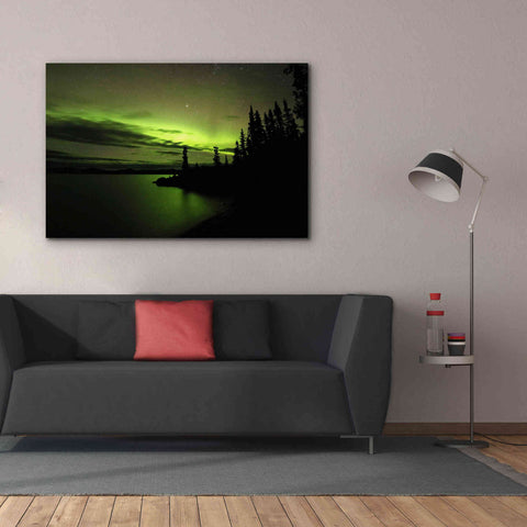 Image of 'Northern Lights 4' by Epic Portfolio, Giclee Canvas Wall Art,60x40