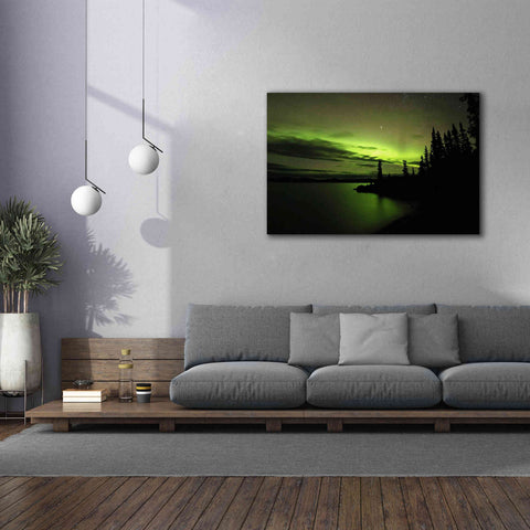 Image of 'Northern Lights 4' by Epic Portfolio, Giclee Canvas Wall Art,60x40