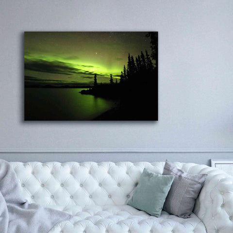 Image of 'Northern Lights 4' by Epic Portfolio, Giclee Canvas Wall Art,60x40