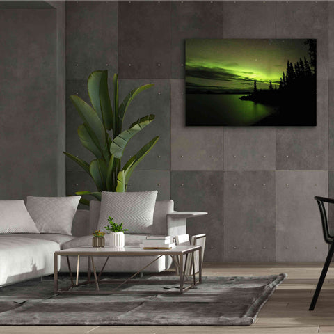 Image of 'Northern Lights 4' by Epic Portfolio, Giclee Canvas Wall Art,60x40