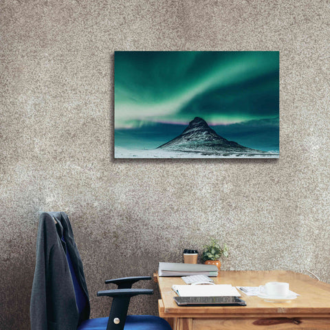 Image of 'Northern Lights 5' by Epic Portfolio, Giclee Canvas Wall Art,40x26