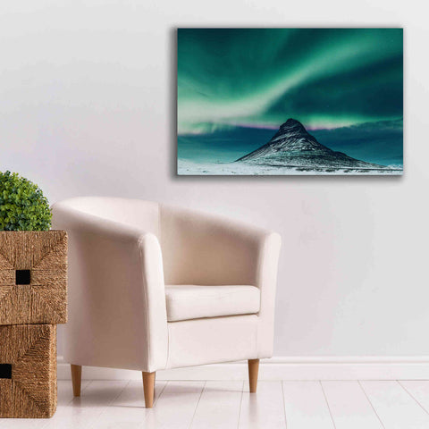 Image of 'Northern Lights 5' by Epic Portfolio, Giclee Canvas Wall Art,40x26