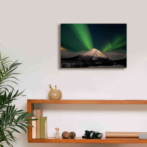 'Northern Lights 7' by Epic Portfolio, Giclee Canvas Wall Art,18x12