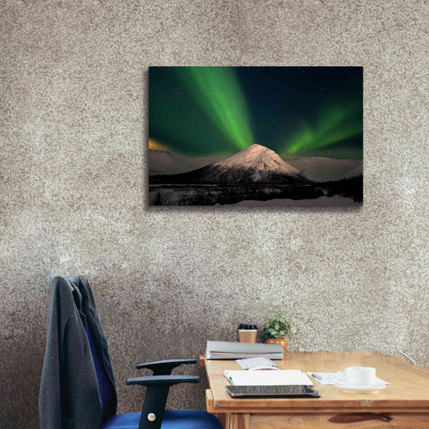 Image of 'Northern Lights 7' by Epic Portfolio, Giclee Canvas Wall Art,40x26