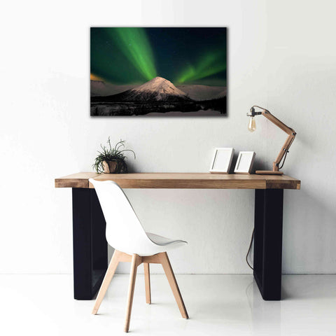 Image of 'Northern Lights 7' by Epic Portfolio, Giclee Canvas Wall Art,40x26