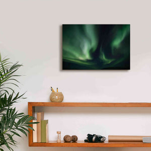 'Northern Lights 8' by Epic Portfolio, Giclee Canvas Wall Art,18x12