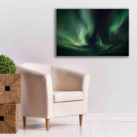 Image of 'Northern Lights 8' by Epic Portfolio, Giclee Canvas Wall Art,40x26