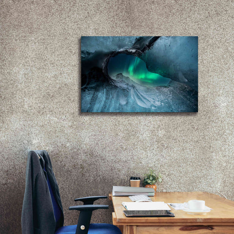 Image of 'Northern Lights Aurora Borealis 1' by Epic Portfolio, Giclee Canvas Wall Art,40x26