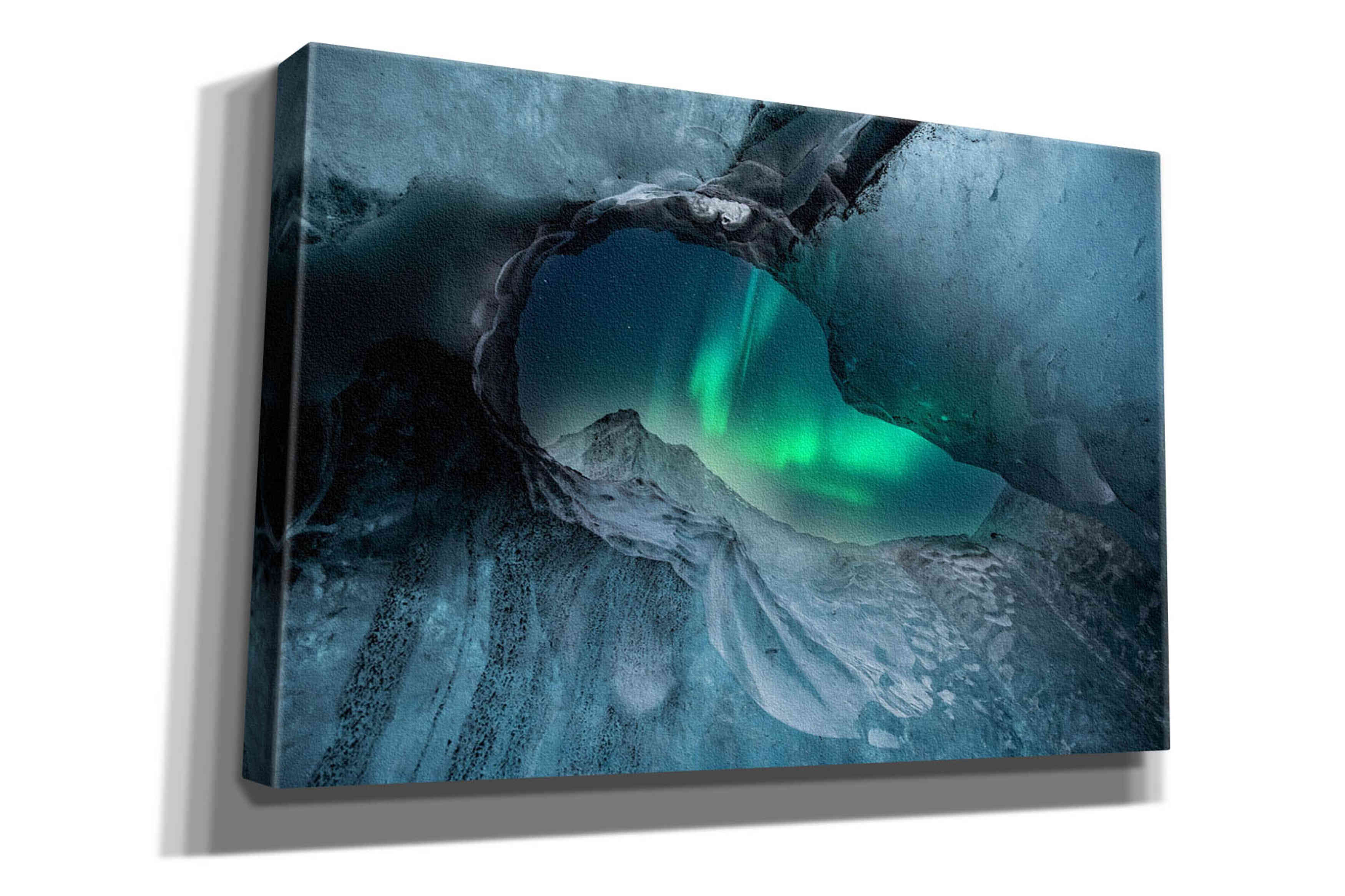 'Northern Lights Aurora Borealis 1' by Epic Portfolio, Giclee Canvas Wall Art
